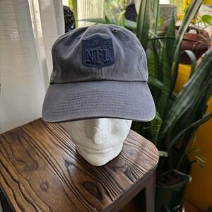 NFL Baseball Cap Gray Adult‎ Adjustable Strap Embroidered Logo Men